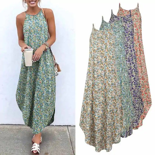 Sexy Sleeveless Summer Long Dresses - wantitall.org